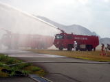 消火訓練の写真