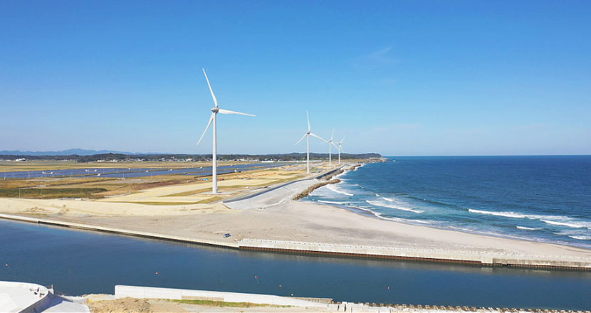 Picture of Manyonosato wind power plant 1